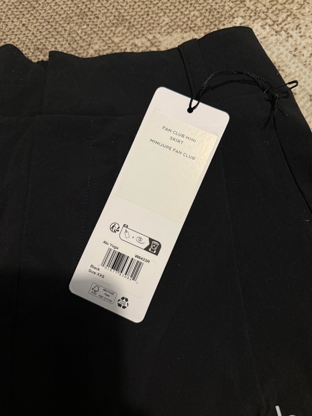 ALO Yoga Fan Club Mini Skirt - Picture 4 of 5